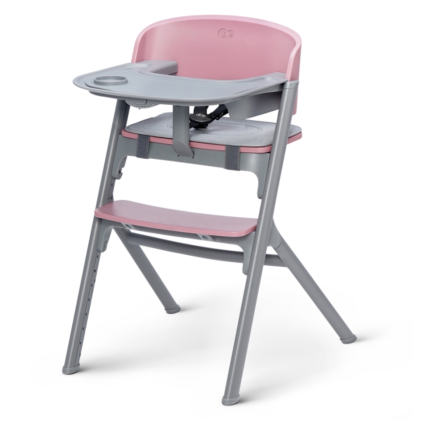 KINDERKRAFT SELECT - Esstischstuhl für Kinder 3in1 LIVY Premium Aster rosa