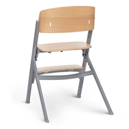 KINDERKRAFT SELECT - Esstischstuhl für Kinder 3in1 LIVY Premium Eiche + Liege CALMEE