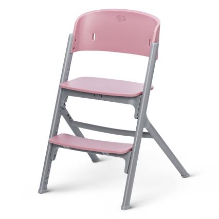 KINDERKRAFT SELECT - Esstischstuhl für Kinder 3in1 LIVY Premium Aster rosa + Liege CALMEE