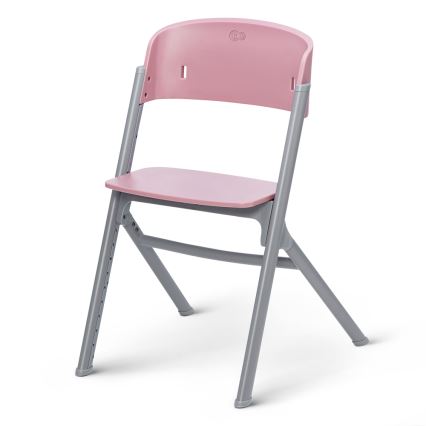 KINDERKRAFT SELECT - Esstischstuhl für Kinder 3in1 LIVY Premium Aster rosa + Liege CALMEE