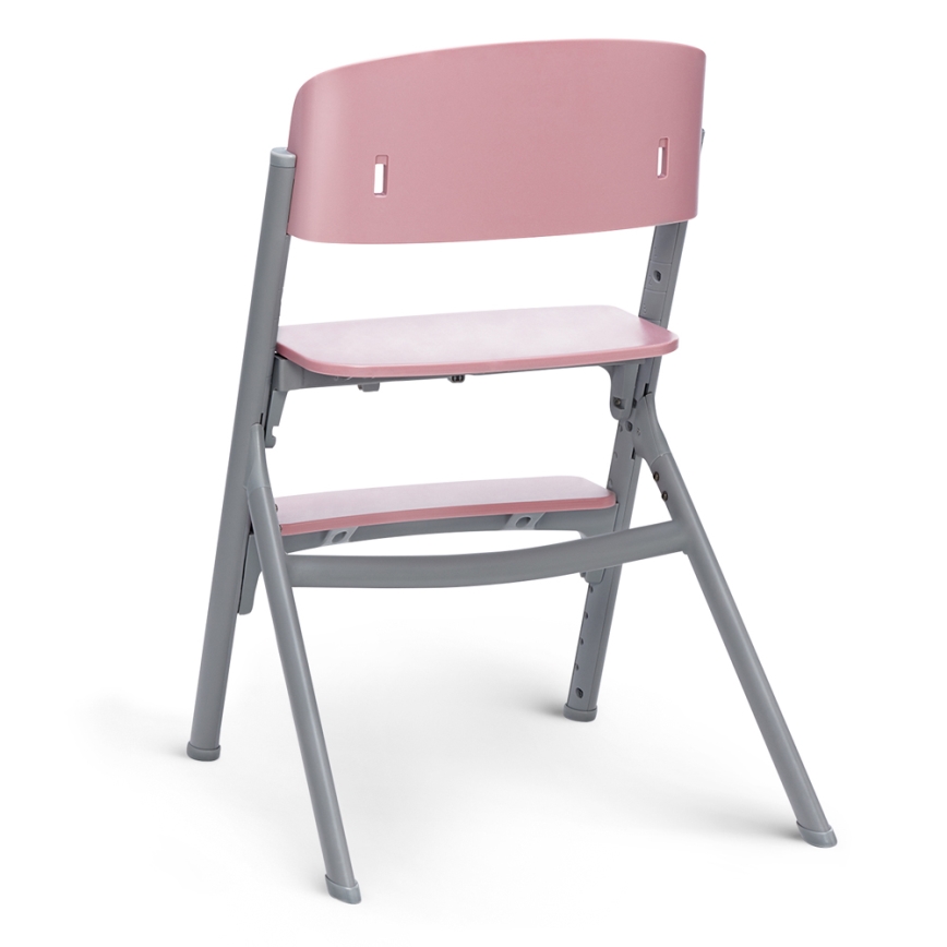 KINDERKRAFT SELECT - Esstischstuhl für Kinder 3in1 LIVY Premium Aster rosa + Liege CALMEE