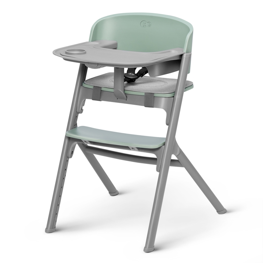KINDERKRAFT SELECT - Esstischstuhl für Kinder 3in1 LIVY Premium Olive grün + Liege CALMEE