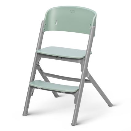 KINDERKRAFT SELECT - Esstischstuhl für Kinder 3in1 LIVY Premium Olive grün + Liege CALMEE
