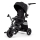 KINDERKRAFT SELECT - Kinder-Dreirad 5in1 EASYTWIST Premium schwarz