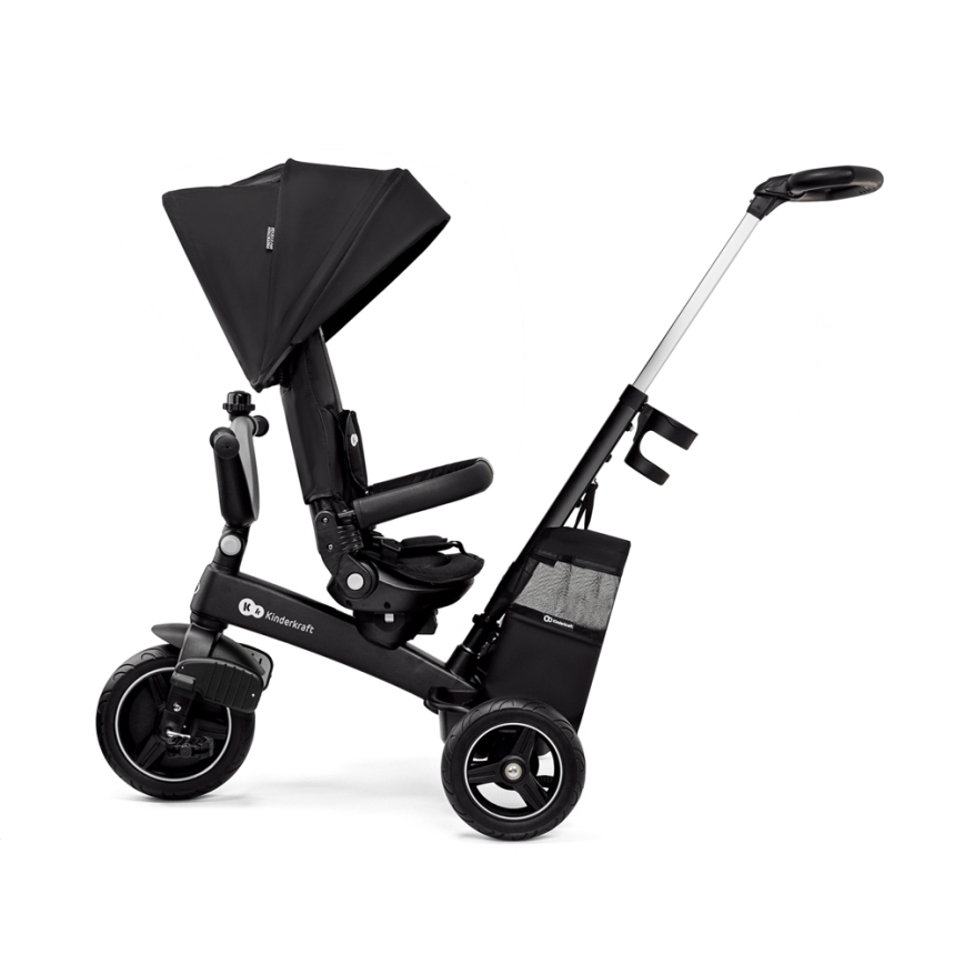 KINDERKRAFT SELECT - Kinder-Dreirad 5in1 EASYTWIST Premium schwarz