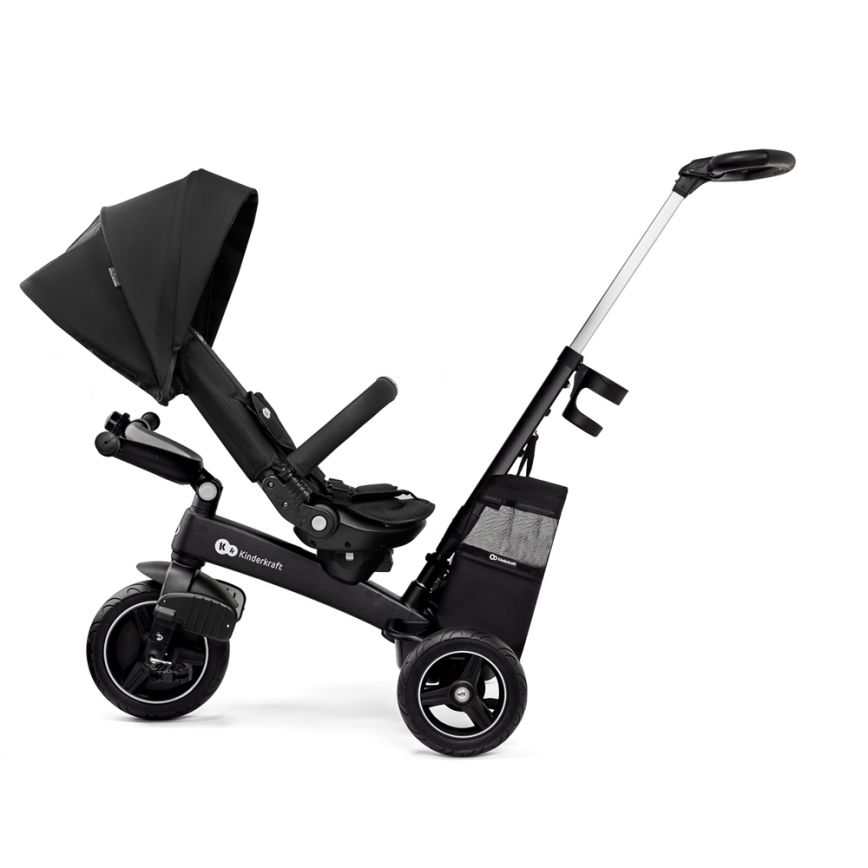 KINDERKRAFT SELECT - Kinder-Dreirad 5in1 EASYTWIST Premium schwarz