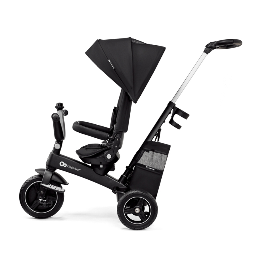 KINDERKRAFT SELECT - Kinder-Dreirad 5in1 EASYTWIST Premium schwarz