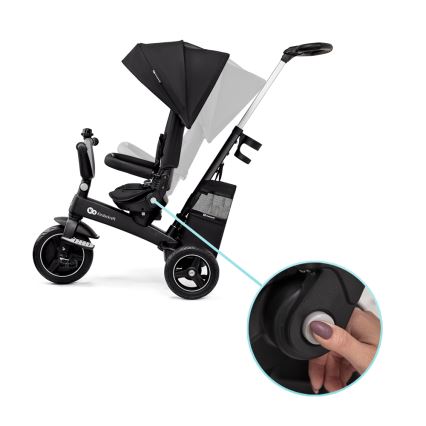 KINDERKRAFT SELECT - Kinder-Dreirad 5in1 EASYTWIST Premium schwarz