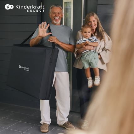 KINDERKRAFT SELECT - Kinder-Reisebett MOON DREAM schwarz