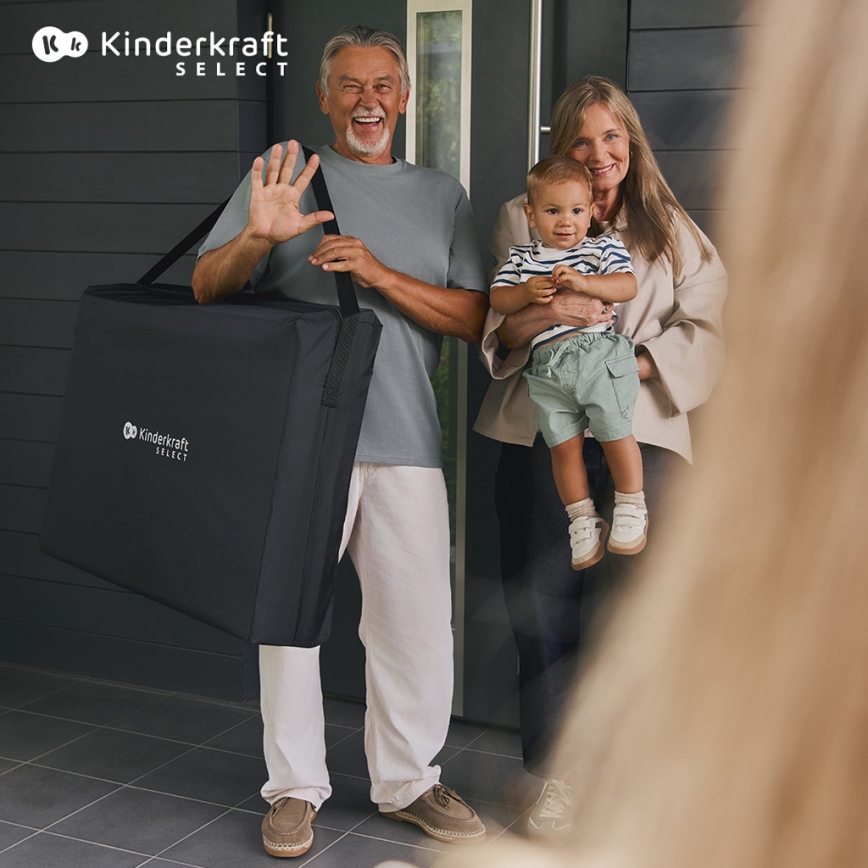 KINDERKRAFT SELECT - Kinder-Reisebett MOON DREAM schwarz