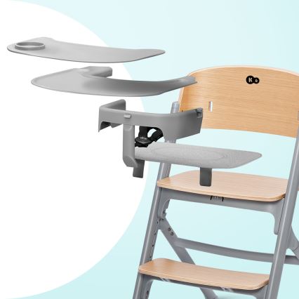 KINDERKRAFT SELECT - Kinderhochstuhl 3-in-1 LIVY Premium Eiche