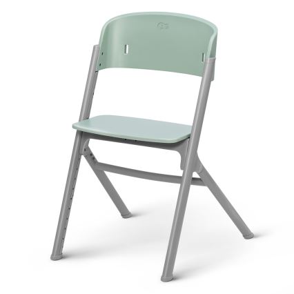 KINDERKRAFT SELECT - Kinderhochstuhl 3-in-1 LIVY Premium Olivegrün + Babywippe CALMEE