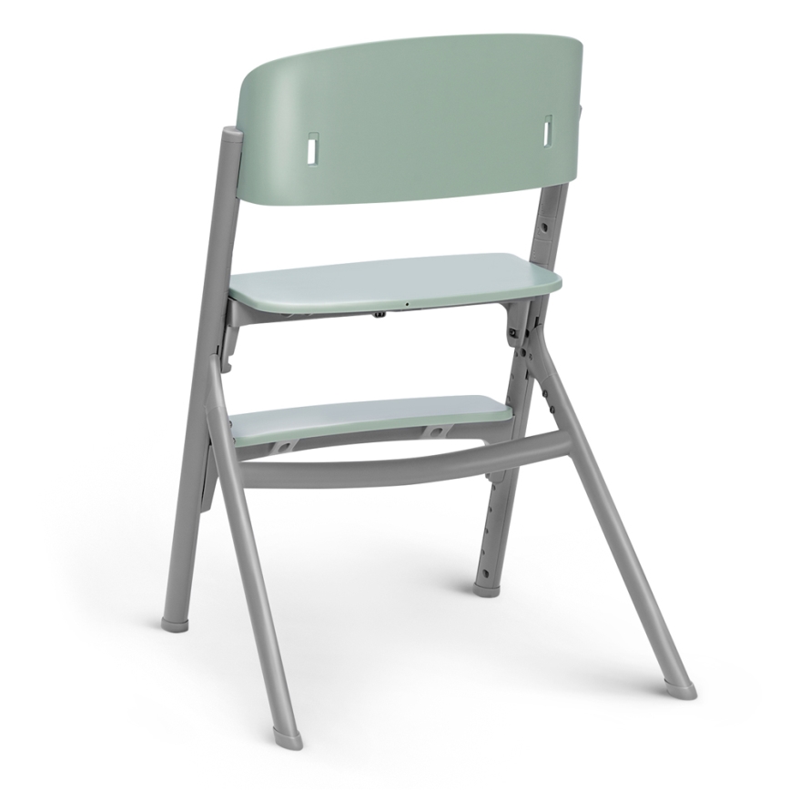 KINDERKRAFT SELECT - Kinderhochstuhl 3-in-1 LIVY Premium Olivegrün + Babywippe CALMEE