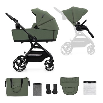 KINDERKRAFT SELECT - Kinderwagen 2in1 YOXI Mystic grün