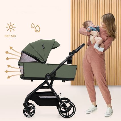 KINDERKRAFT SELECT - Kinderwagen 2in1 YOXI Mystic grün