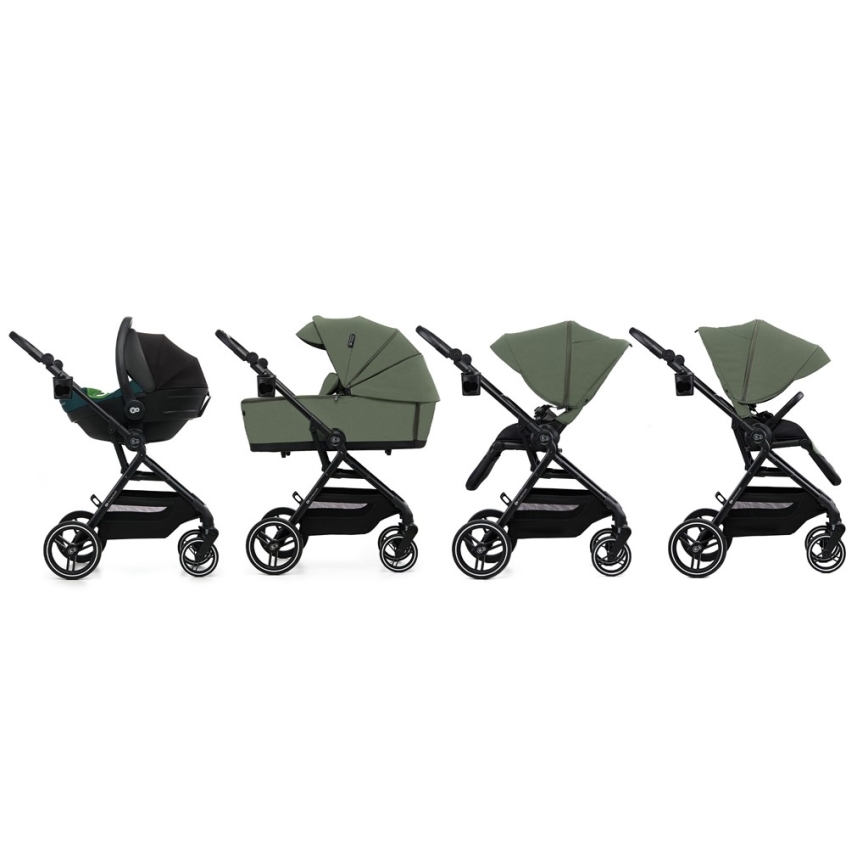 KINDERKRAFT SELECT - Kinderwagen 2in1 YOXI Mystic grün
