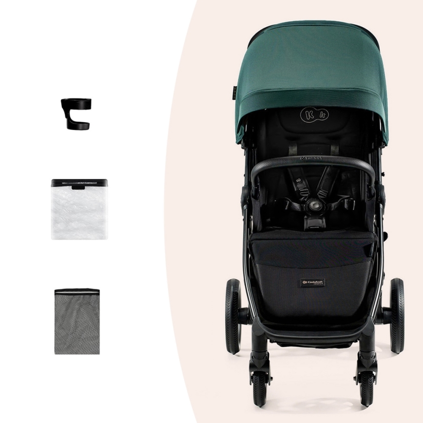 KINDERKRAFT SELECT - Kinderwagen MITZY Jade grün