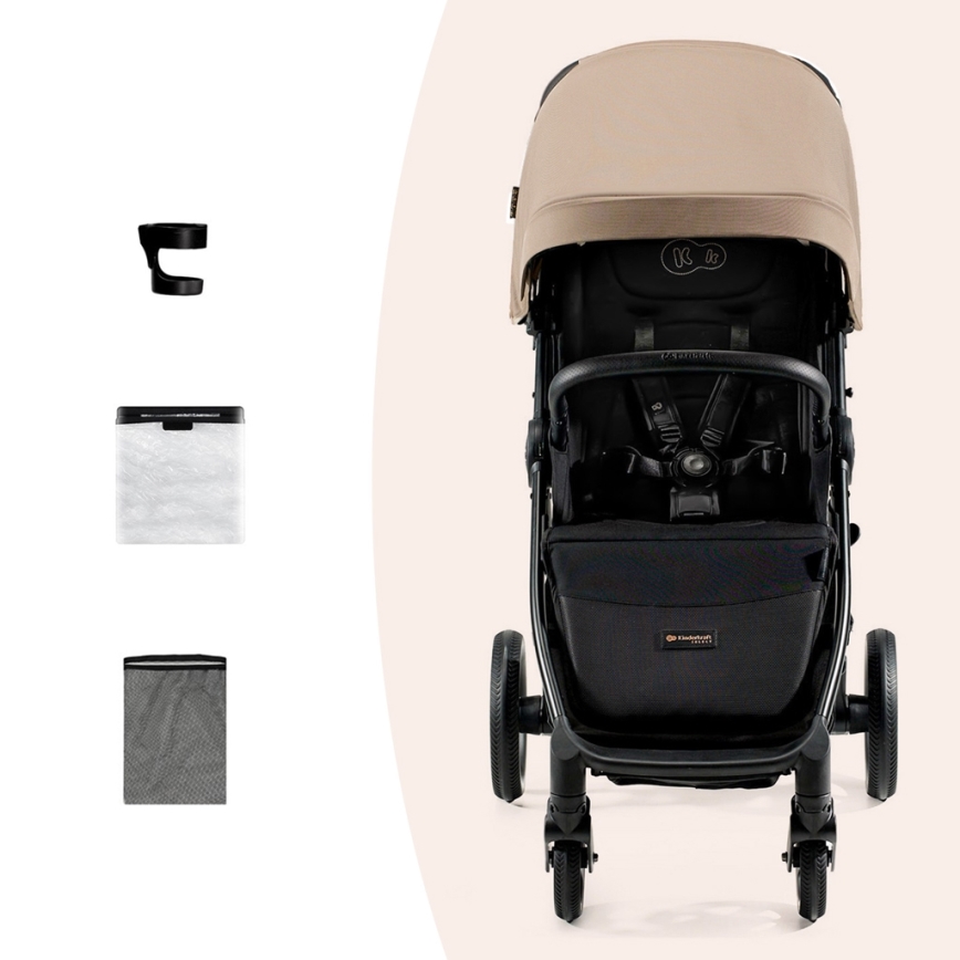 KINDERKRAFT SELECT - Kinderwagen MITZY Linen beige