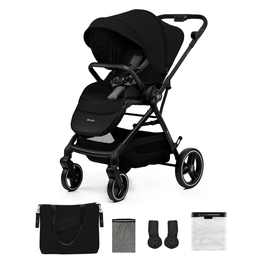 KINDERKRAFT SELECT - Kinderwagen YOXI Pure schwarz