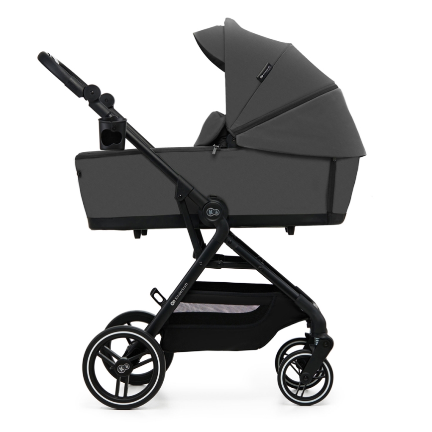 KINDERKRAFT SELECT - Kombi-Kinderwagen 2in1 YOXI Moonlight grau