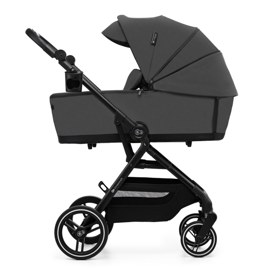 KINDERKRAFT SELECT - Kombi-Kinderwagen 2in1 YOXI Moonlight grau