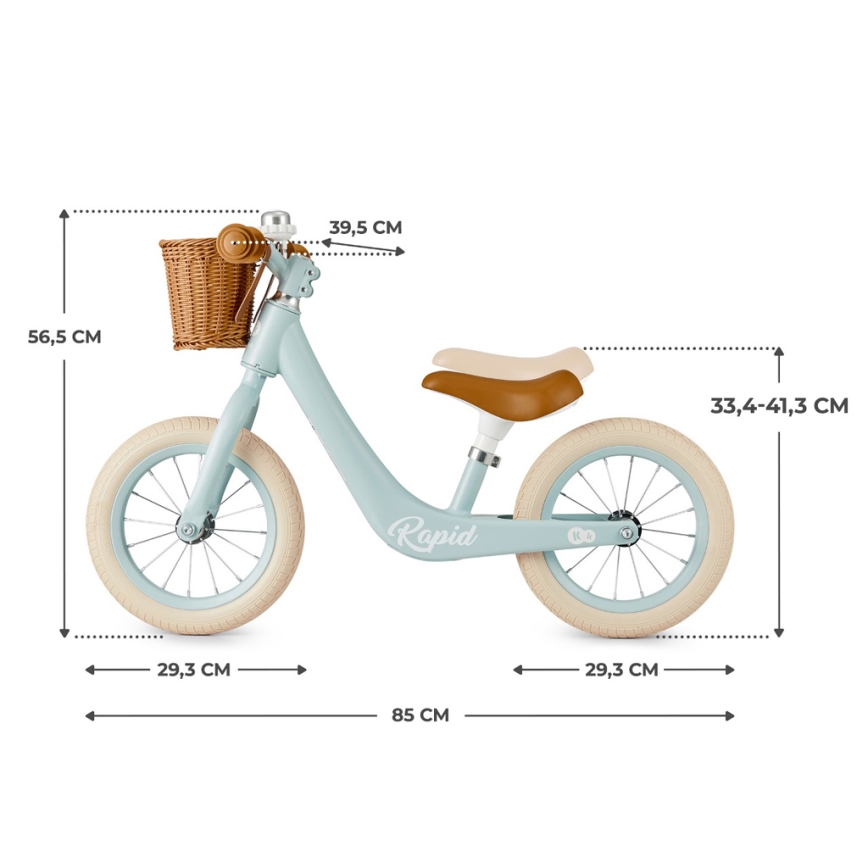 KINDERKRAFT SELECT - Laufrad RAPID2 Blue breeze