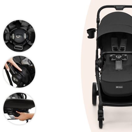 KINDERKRAFT SELECT - Sport-Kinderwagen YOXI Moonlight-Grau