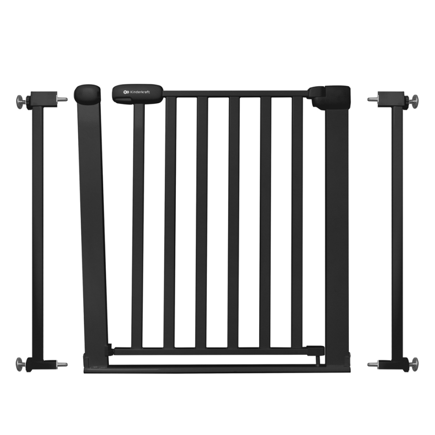KINDERKRAFT - Sicherheitsbarriere LOCK&GO 75-103 cm schwarz
