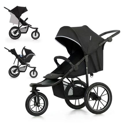 KINDERKRAFT - Sport-Kinderwagen HELSI2 schwarz