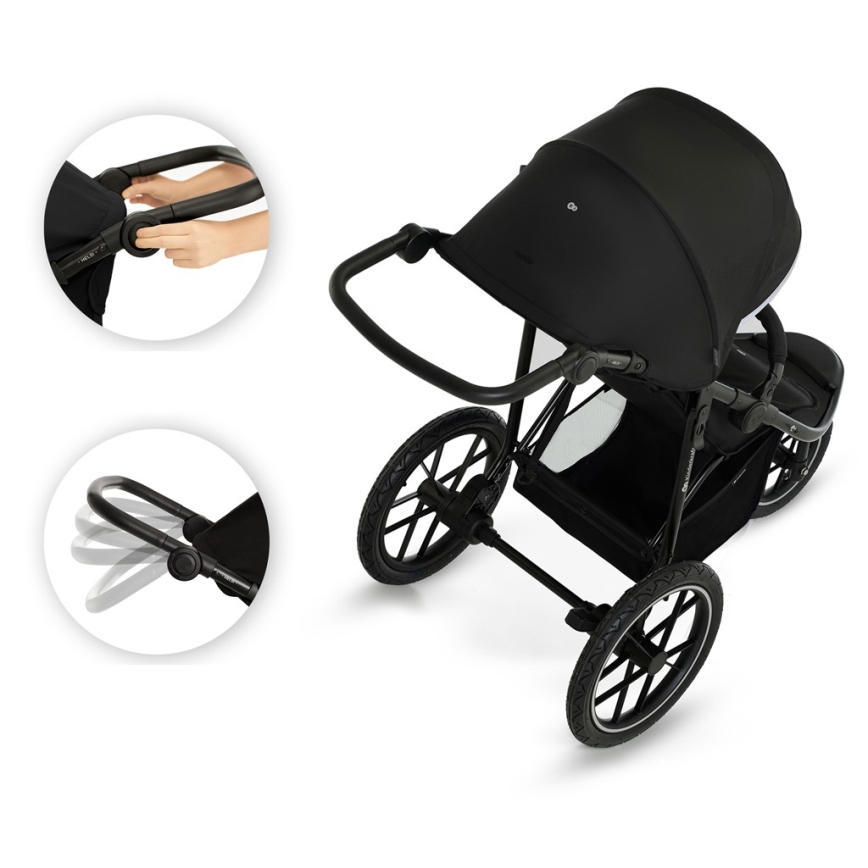 KINDERKRAFT - Sport-Kinderwagen HELSI2 schwarz