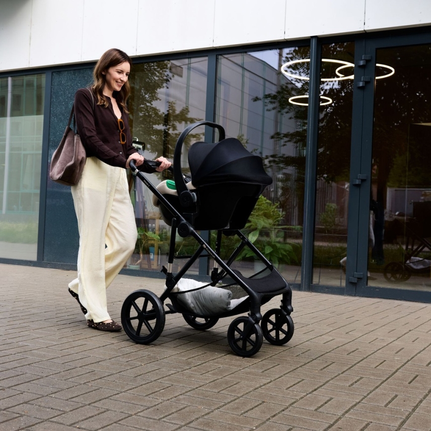 KINDERKRAFT - Sportkinderwagen INDY 3 Coal Black