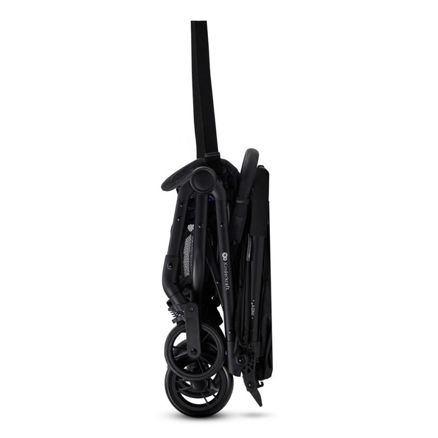 KINDERKRAFT - Sportkinderwagen INDY 3 Coal Black