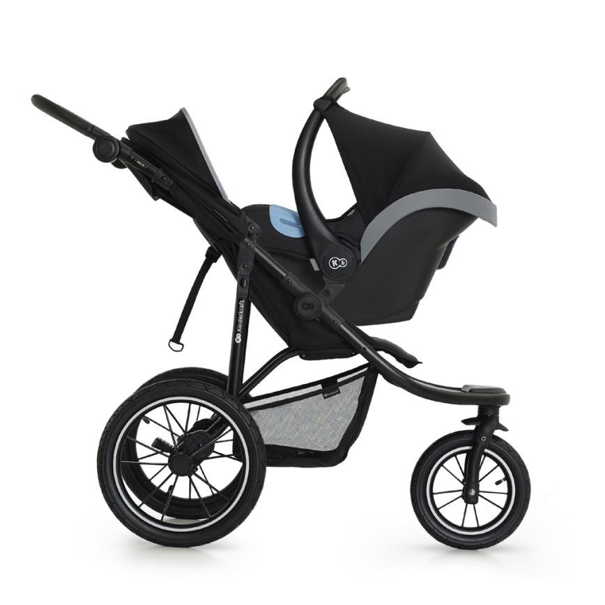 KINDERKRAFT - Sportwagen HELSI2 Schwarz