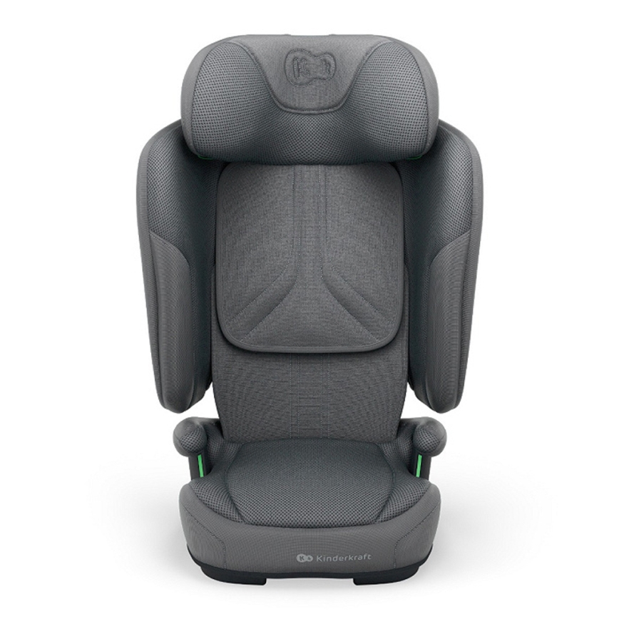 KINDERKRAFT - Zusammenklappbarer Kindersitz UNITY 2 i-Size 100-150 cm grau