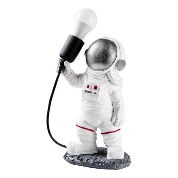 Kinderlampe ASTRONAUT 1xE27/40W/230V silber/weiß