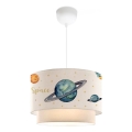 Kinderlampe CANDY 1xE27/40W/230V weiß/bunt