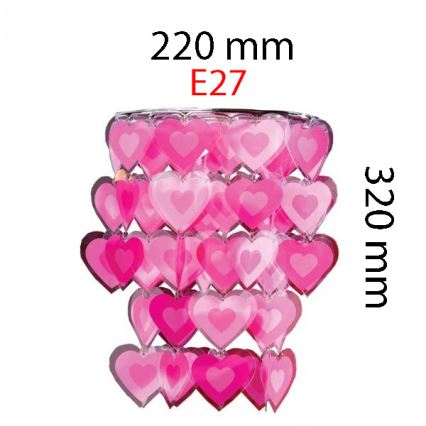 Kinderschirm für Kronleuchter VIKI E27 32x22 cm