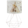 Kinderschreibtischlampe KIDS ROOM 1xE27/60W/230V Ø 18 cm, mit Tiermotiven