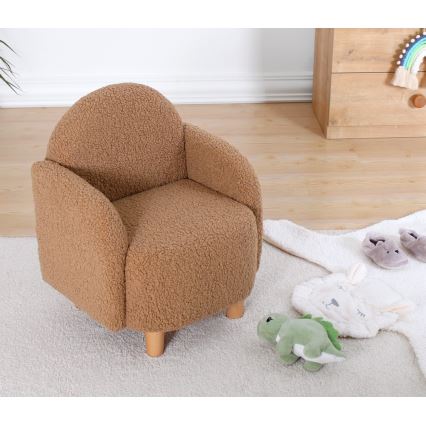 Kindersessel DORY, braun