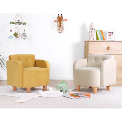 Kindersessel DORY, gelb