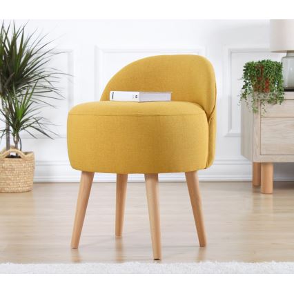 Kindersessel NIKI, Ø 46 cm, gelb