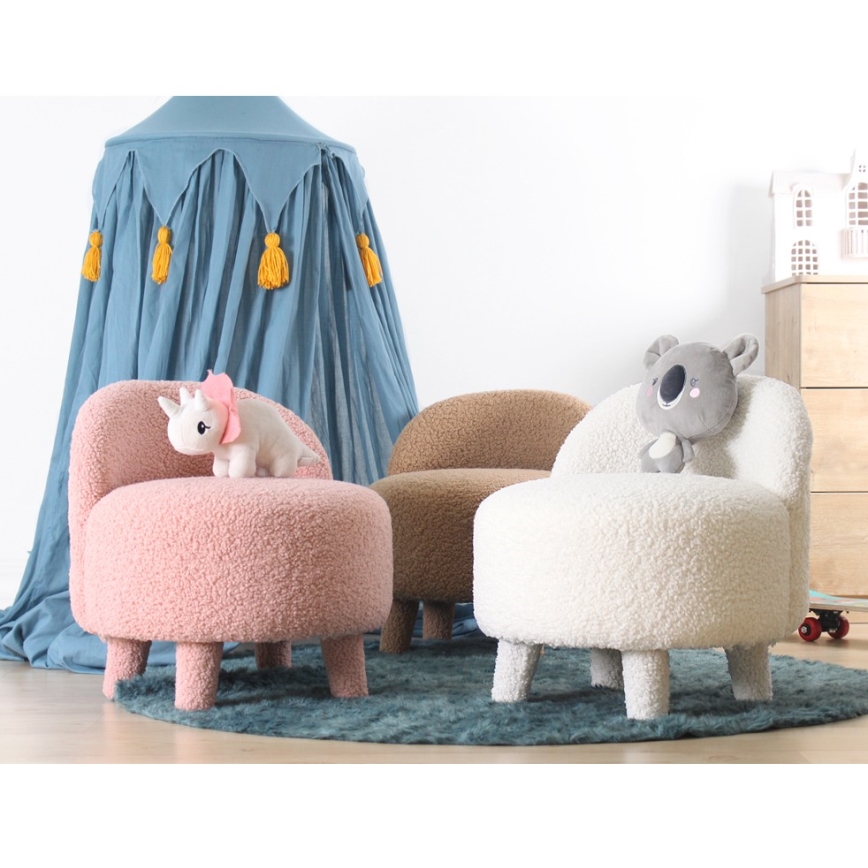 Kindersessel PIXI Ø 46 cm, rosa