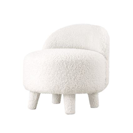 Kindersessel PIXI Ø 46 cm, weiß