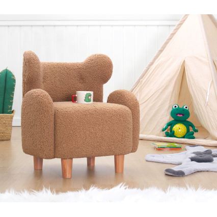 Kindersessel TOBI braun