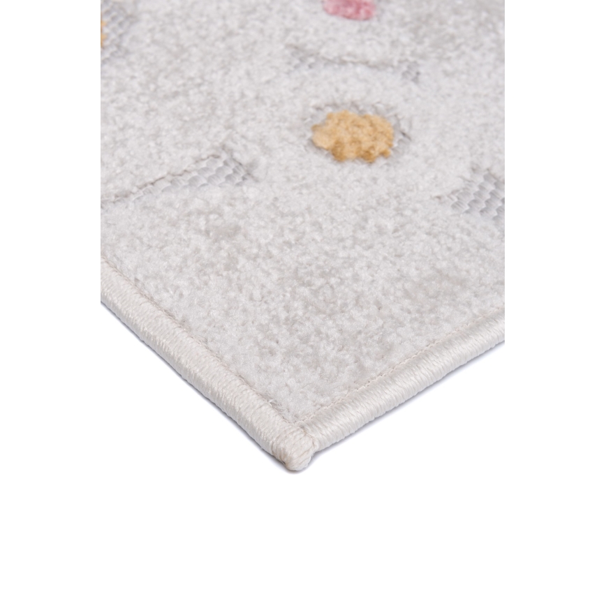 Kinderteppich PIAR 80x150 cm mehrfarbig/mit Punkten