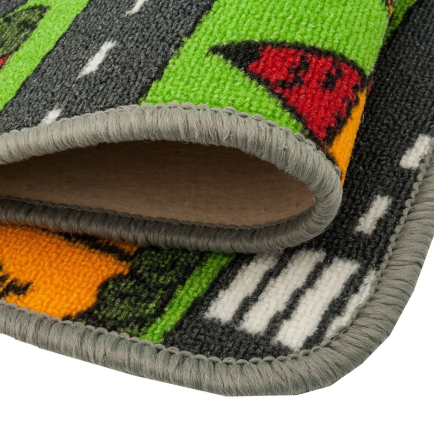 Kinderteppich PLAYTOWN 200x280 cm mehrfarbig/Stadt