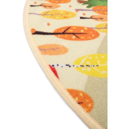 Kinderteppich STELLA STREETS 120 cm beige/Stadt