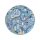 Kinderteppich STELLA STREETS 120 cm blau/Stadt