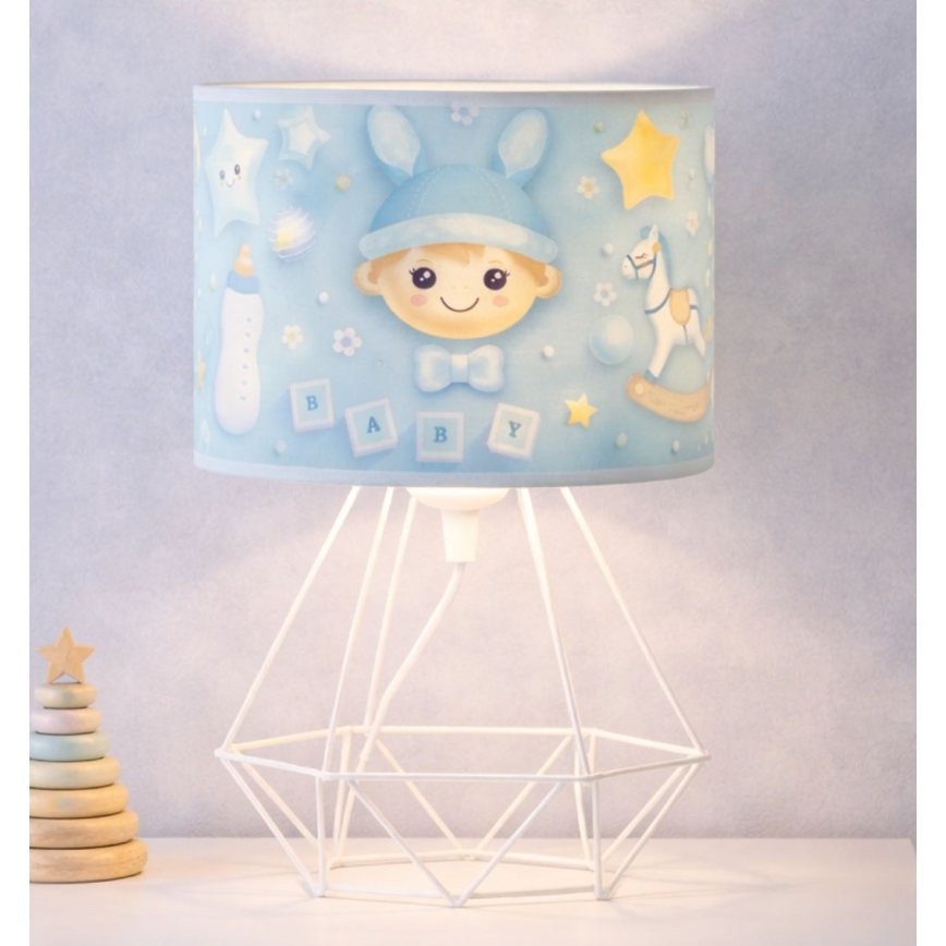 Kindertischlampe KIDS ROOM 1xE27/60W/230V Ø 18 cm Astronaut