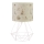 Kindertischlampe KIDS ROOM 1xE27/60W/230V, Ø 18 cm, mit niedlichen Tiermotiven